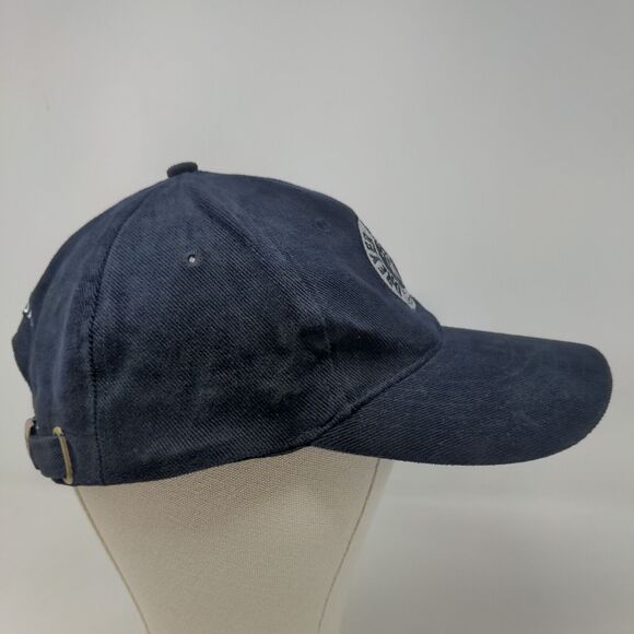 Port & Company Men's Slideback Hat Blue Dreyer Reinbold Honda Embroidered Logo - Picture 4 of 8